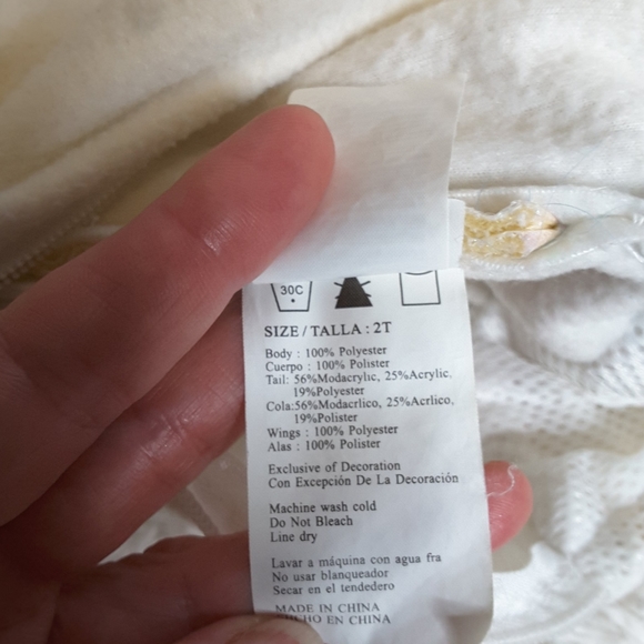 Unicorn rainbow onesie Halloween size 2T - Picture 11 of 11